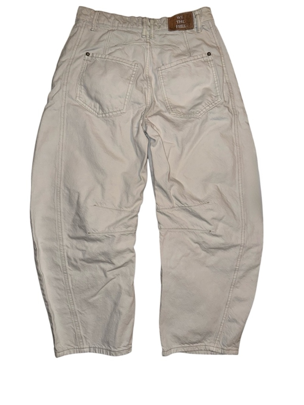 We The Free Good Luck Mid-Rise Barrel Jeans - Size 25 - Picture 11 of 11